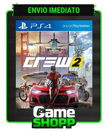 Jogo Portugues Corrida Midia Fisica The Crew Playstation Ps4 em