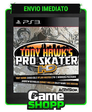 Tony Hawks Pro Skater Hd  - Ps3 - Midia Digital