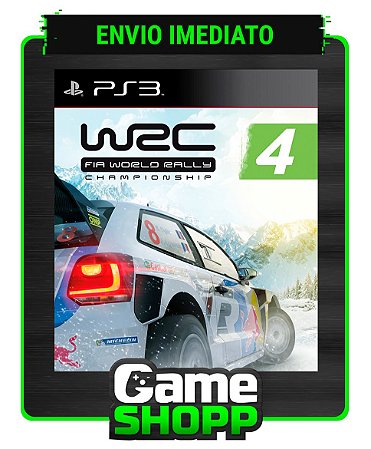 Wrc 4 - Fia World Rally Championship - Ps3 - Midia Digital