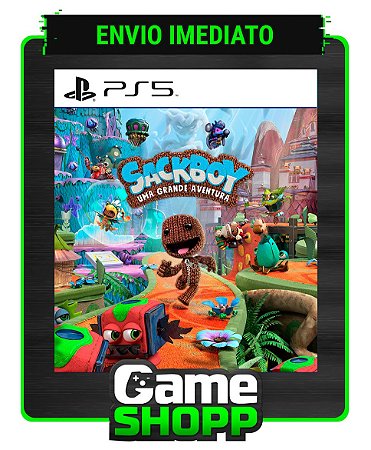 Sackboy Uma Grande Aventura - Ps5 Digital - Edição Padrão - GameShopp