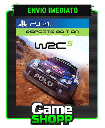 WRC 5 ESPORTS EDITION - Ps4 Digital - Edição Padrão