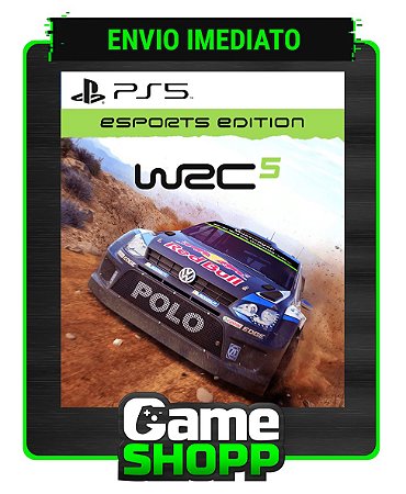 WRC 5 ESPORTS EDITION - Ps5 Digital - Edição Padrão