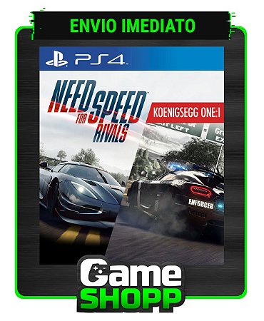Need for Speed Rivals - Ps4 Digital - Edição Padrão
