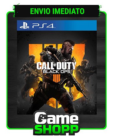 Call of Duty Black Ops 4 - Ps4 Digital - Edição Padrão