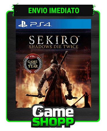 Sekiro Shadows Die Twice - PS4 Digital - Edição Padrão