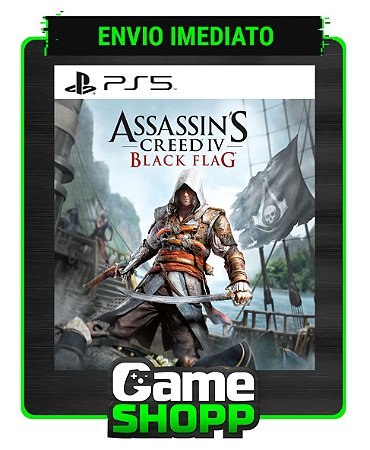 Assassins Creed IV Black Flag - Ps5 Digital - Edição Padrão