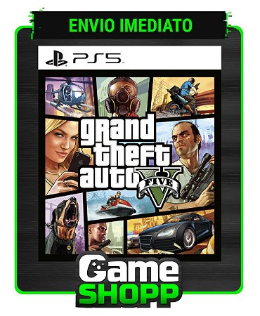 Grand Theft Auto V - GTA V - GTA 5 Xbox 360 - Game Games - Loja de