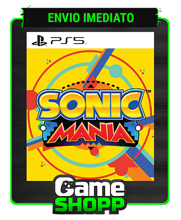 Sonic Mania - PS5 Digital - Edição Padrão