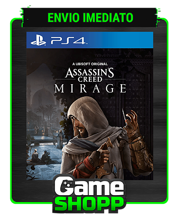 Assassins Creed Mirage - Digital PS4 - Edição Padrão