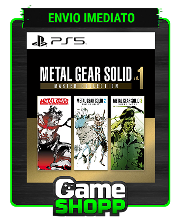 Buy METAL GEAR SOLID: MASTER COLLECTION Vol.1