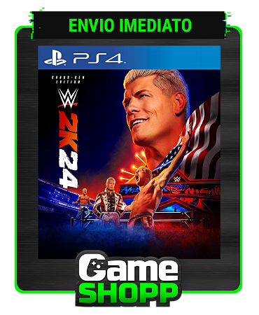 WWE 2K24 - PS4 Digital - Edição Padrão