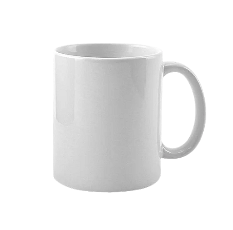 CANECA PARA SUBLIMAÇÃO DE CERÂMICA BRANCA CLASSE AAA JKB 325ML