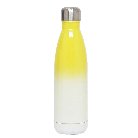 Garrafa Térmica para Sublimação em Aço Inox Vermelha com Parede Dupla -  500ml