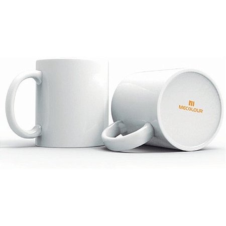 Caneca Branca Mecolour 325ml Importada AAA
