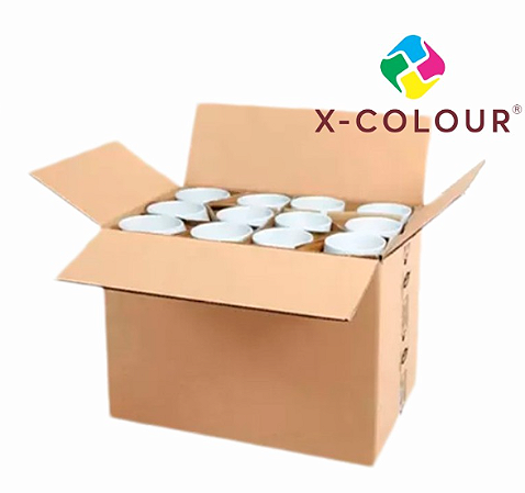 Caneca para Sublimação de Cerâmica Branca Importada Classe AAA - X-Colour