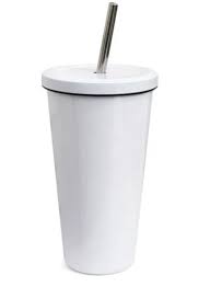 Copo Starbuck Branco Parede Dupla 500ml
