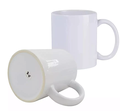 Caneca para Sublimação de Cerâmica AAA 325ML Panda