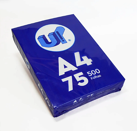 Papel Sulfite UP A4 75g - 500 folhas