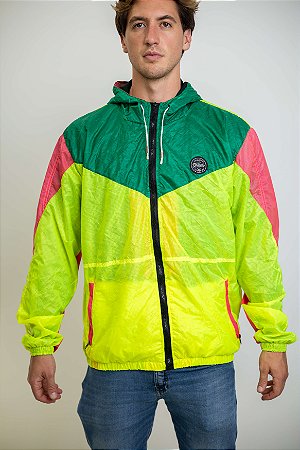 Jaqueta deals masculina neon