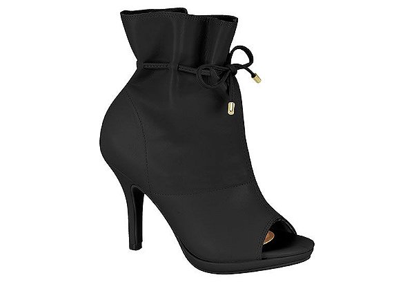 Ankle Boot Vizzano Napa Pele Strech