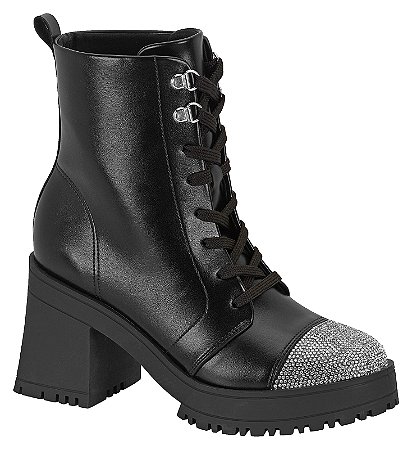Bota Coturno Vizzano Bico Strazz