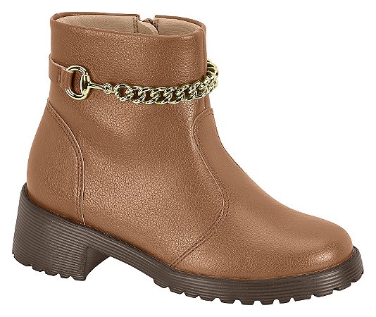 Bota Modare Coturno Detalhe Corrente