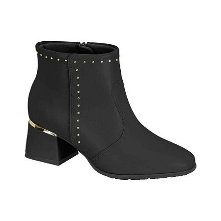 Bota Modare Cano Curto Salto Bloco Baixo Tachinhas