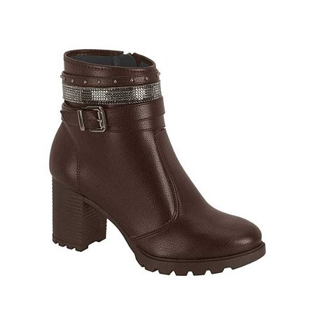 Bota Moleca Coturno Alto Tira Strazz e Fivela