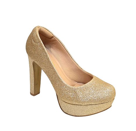 Sapato Hellen Suzan Meia Pata Ex Salto Bloco 2160014