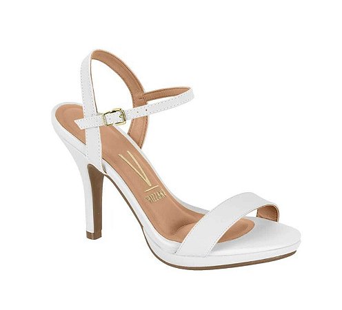 Sandália Vizzano Salto Fino Traseiro Aberto Pelica