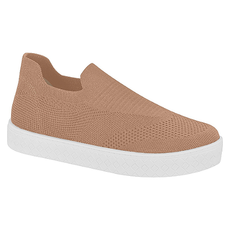 Tênis Moleca Liso Sola Reta Knit