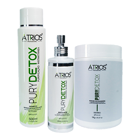 KIT PURY DETOX PROFISSIONAL COM DESEMBARAÇADOR