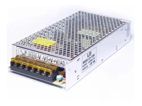 FONTE CHAVEADA TIPO COLMEIA 12V 10A 120W