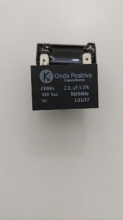 CAPACITOR P/ VENT. QUADRADO 1,5 UF 450V -