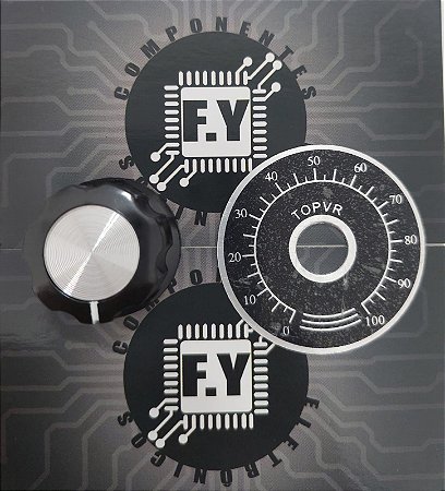 Knob  Com Scala De 0-100 MF-A