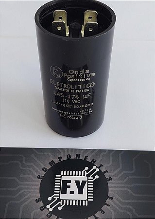 CAPACITOR ELETROLITICO 145-174 UF 110V -