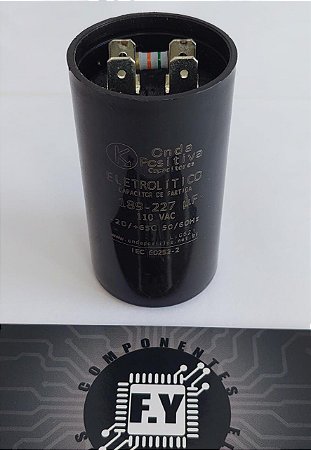 CAPACITOR ELETROLITICO 189-227 UF 110V -