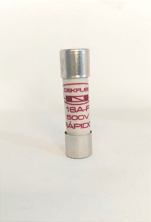 FUSIVEL CARTUCHO 10X38 10A 500V RAPIDO