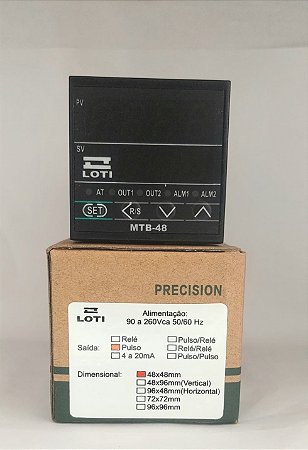 CONTROLADOR DE TEMPERATURA MTB-48-P