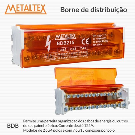 CONECTOR DE DISTRIBUIÇÃO  - BDB215