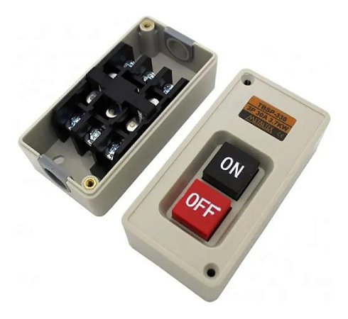 TBSP-330 - CHAVE LIG/DESL TRIFÁSICA PLÁSTICA - 30A-3700W