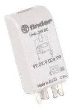 MÓDULO DE SINALIZAÇÃO E PROTEÇÃO 6-24VDC 9902902499 FINDER
