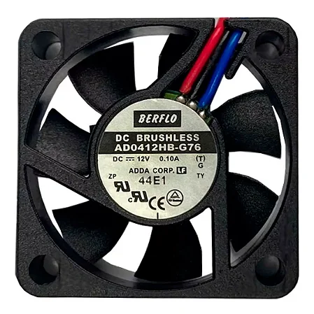 Micro ventilador 40x40x10 12vdc - Duplo Rolamento