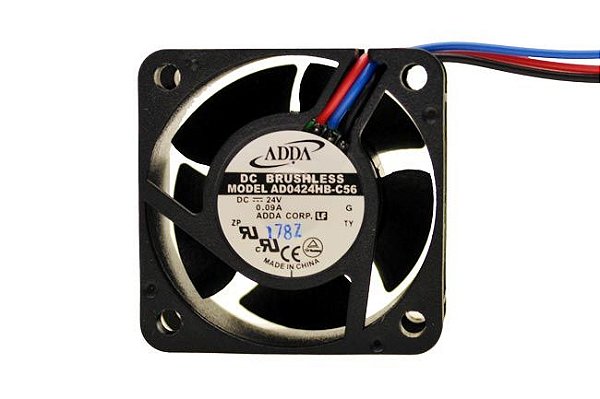 MICRO VENTILADOR 40X40X20 24VDC - Rolamento