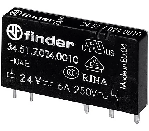 RELE FINDER 3451.7.024.0010  - 3451 24VDC