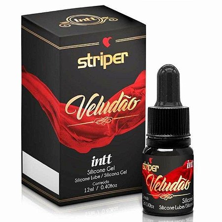 VELUDÃO STRIPER GEL SILICONADO PARA MASTURBAÇÃO - PENETRAÇÃO - LUBRIFICAÇÃO 12ML INTT