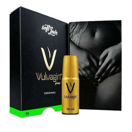 Vulvagin Pher Fantasy Perfume De Vagina Com Feromônio 10Ml Soft Love