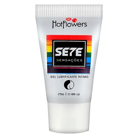 Lubrificante Íntimo Anal Sete Sensações  com Ação Dessensibilizante 25g