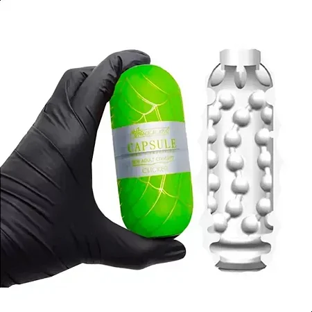 Masturbador Capsule Wavy Cápsula Magical CLICKER