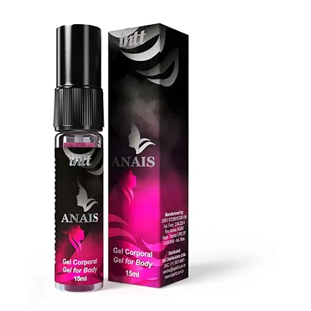 Gel Excitante Anestésico Anal Anais Intt 15ml